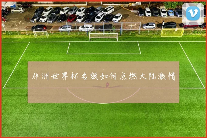 非洲世界杯名额如何点燃大陆激情